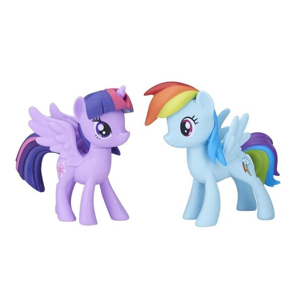 My Little Pony Figurines - Twilight Sparkle & Rainbow Dash - Picture 1 of 6